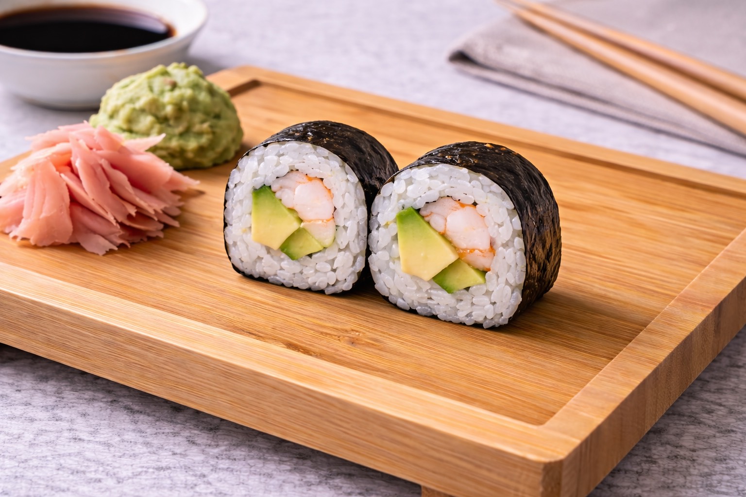 Maki Crevette Avocat